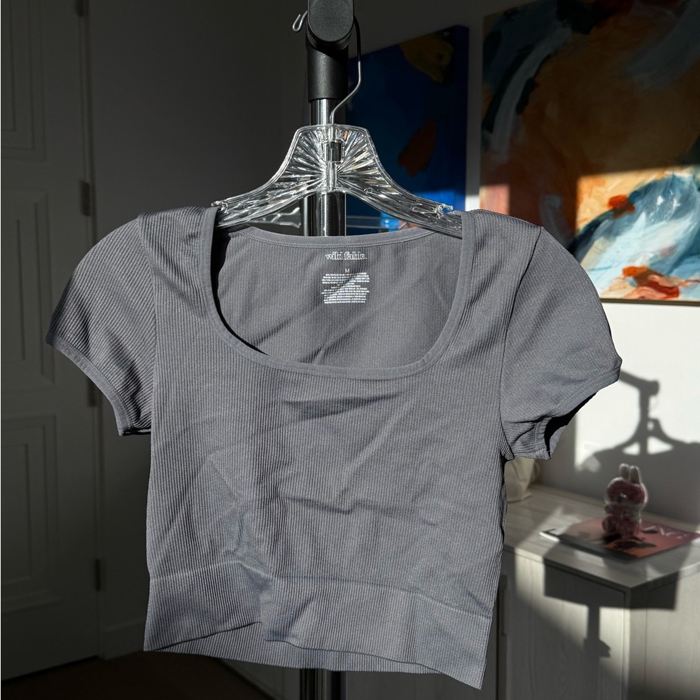 Gray Women's Top